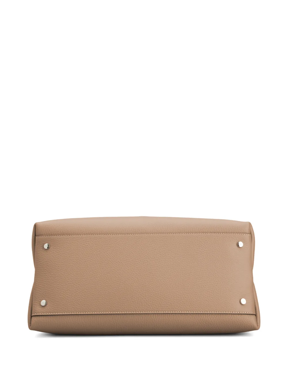 logo charm top handle tote bag