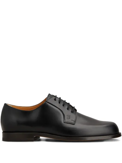 Tod's embossed lace-up derby shoes