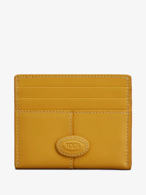 Tod's tarjetero con logo en relieve