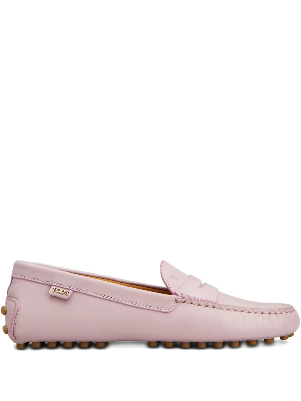 Tod's penny-bar gommino loafers - Pink