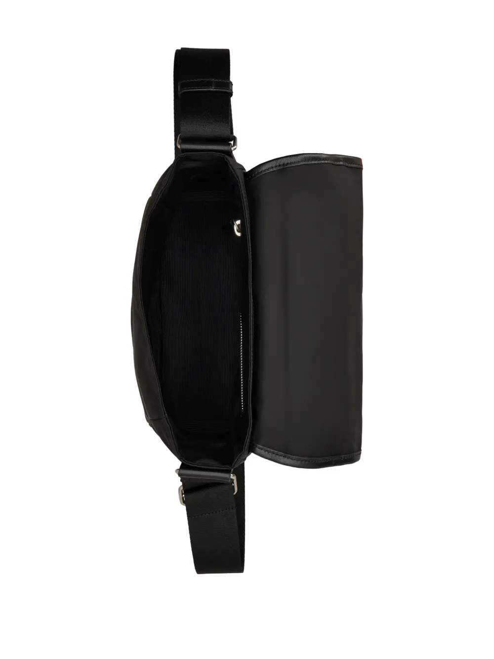 Tod's Messengertas met gesp Zwart