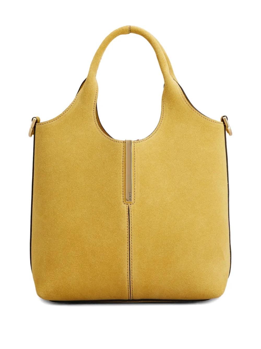 Tod's mini suede tote bag - Yellow