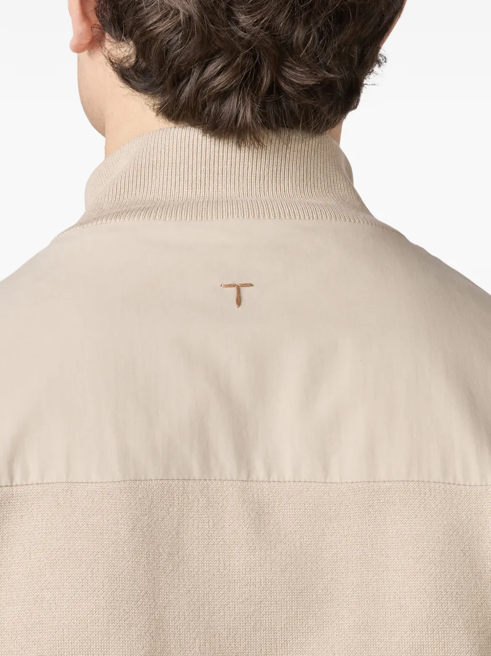 Tod's Bomberjack met rits Beige