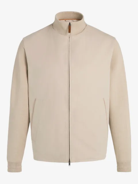 Tod's zip-up bomber jacket