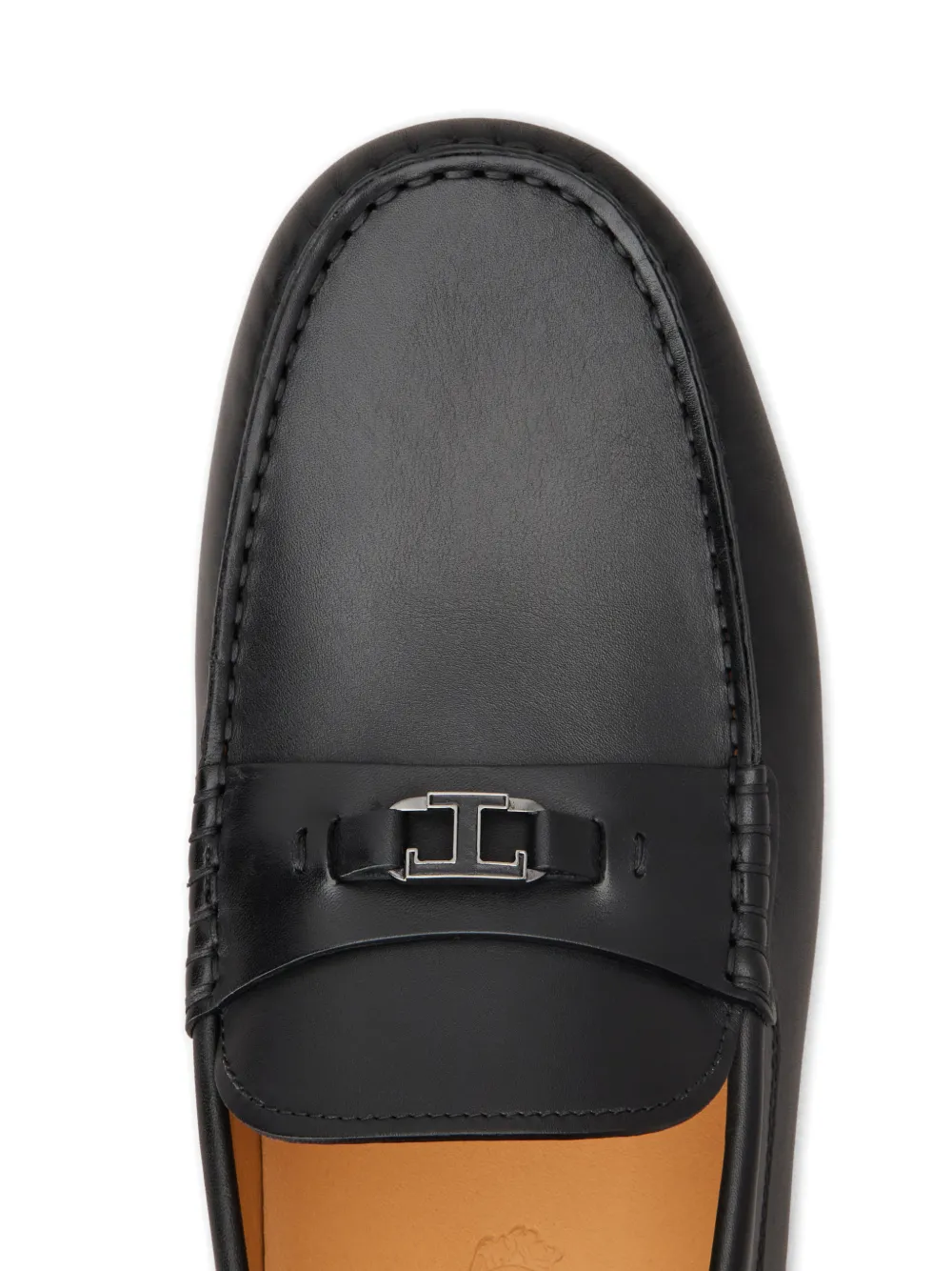 Tod's City Gommino 76 L loafers met detail Zwart