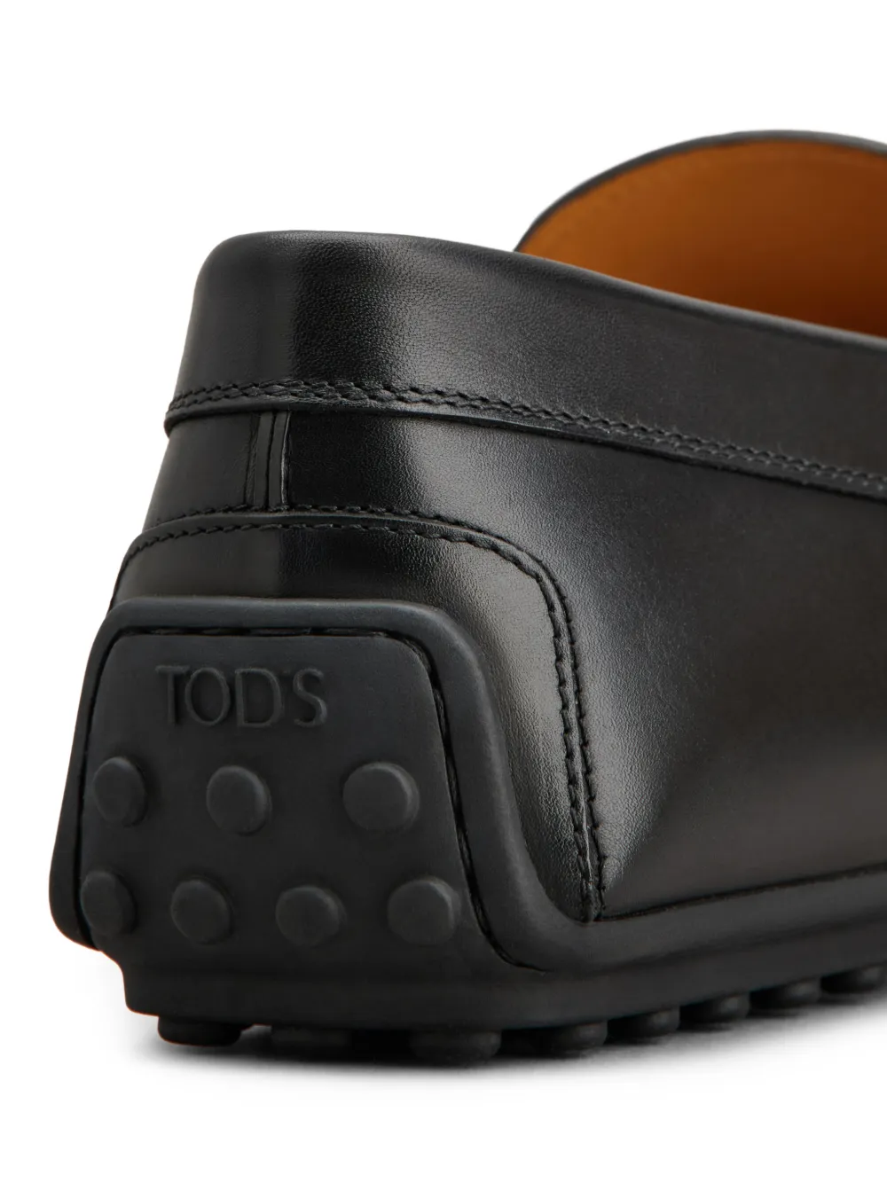 Tod's City Gommino 76 L loafers met detail Zwart