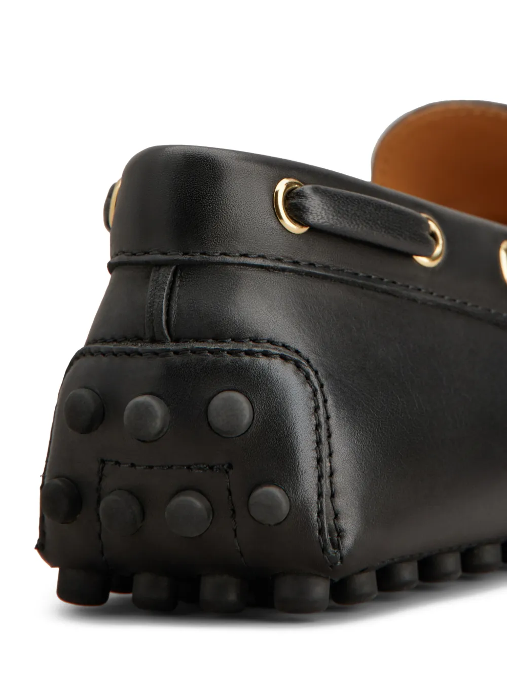Tod's Gommino loafers met strikdetail Zwart
