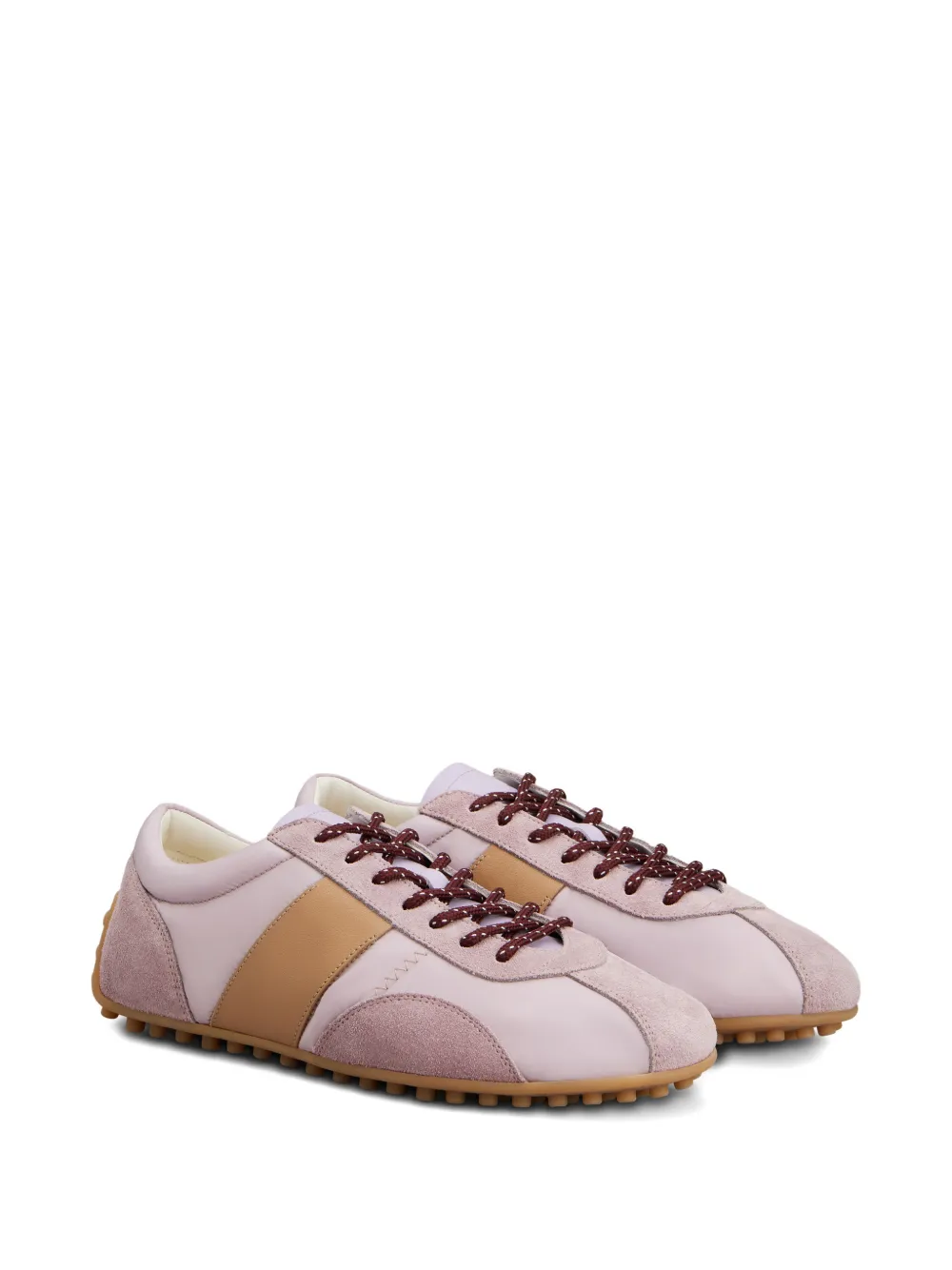 Tod's Gestreepte sneakers - Roze