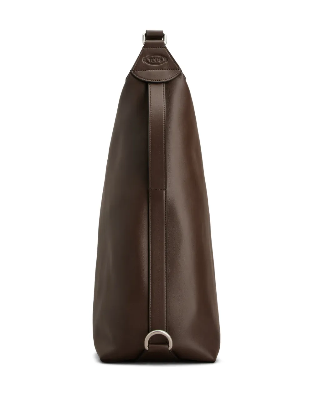  Tod's Adjustable Strap Shoulder Bag - Brown 