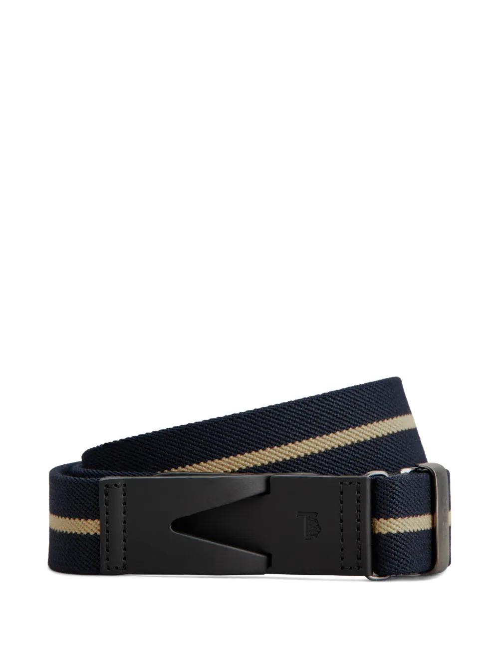 Tod's striped belt - Blue