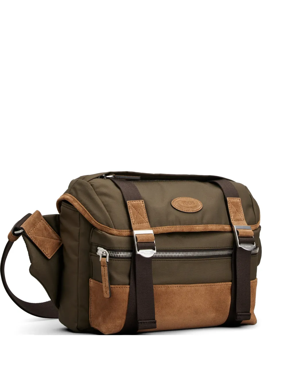  Tod's Zip Strap Crossbody Bag - Green 