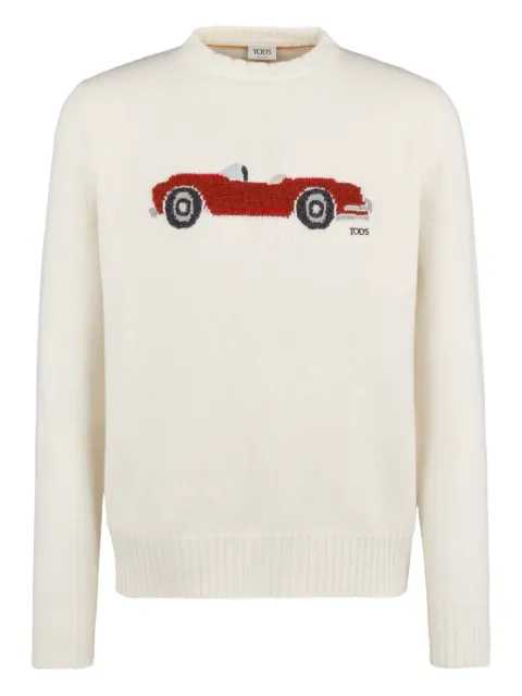 Tod's car crew-neck sweater