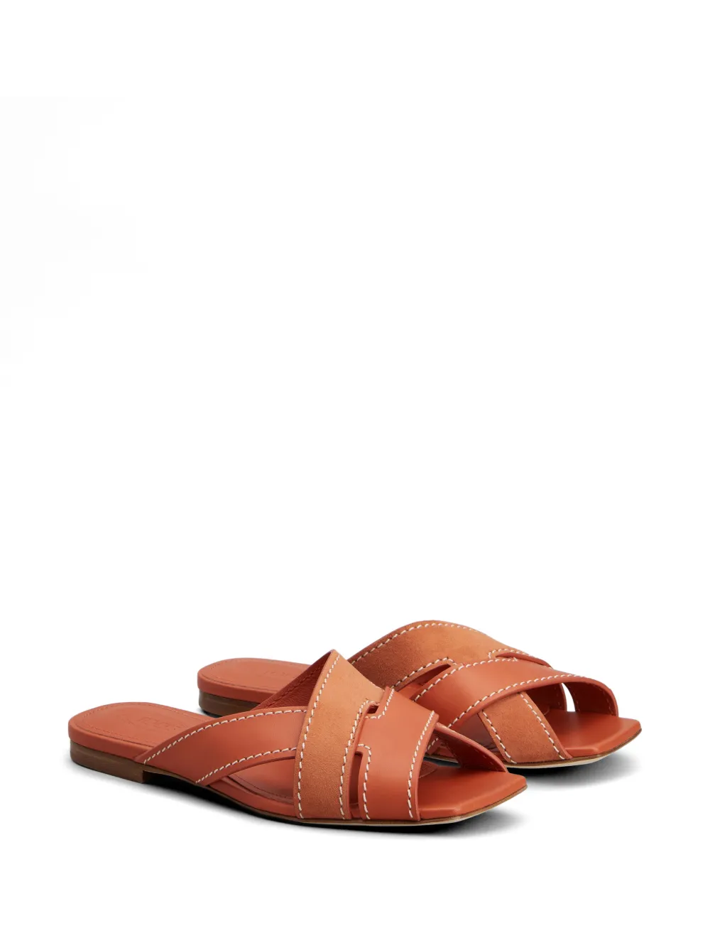 Tod's Sandalen met gekruiste bandjes Oranje