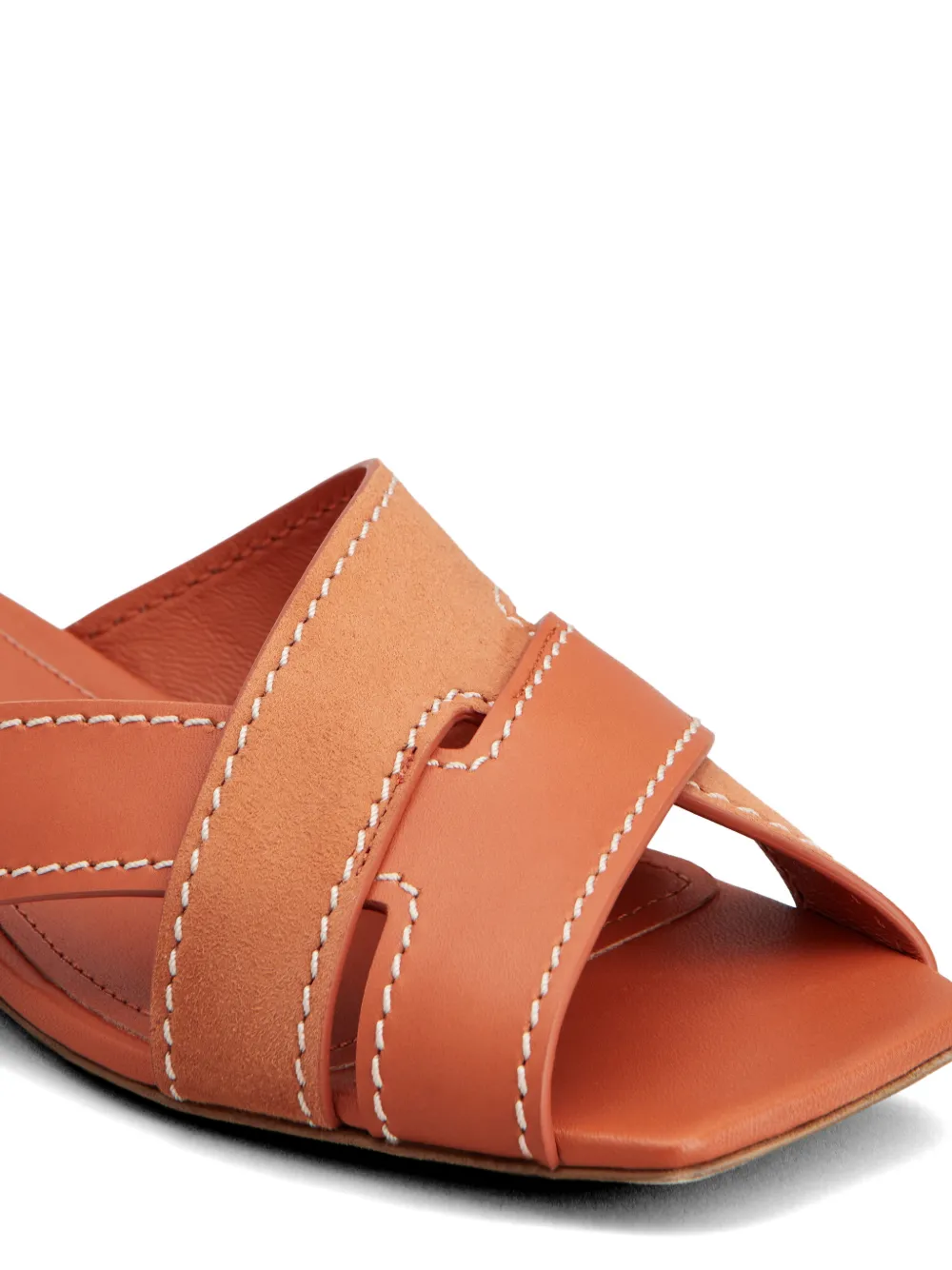 Tod's Sandalen met gekruiste bandjes Oranje