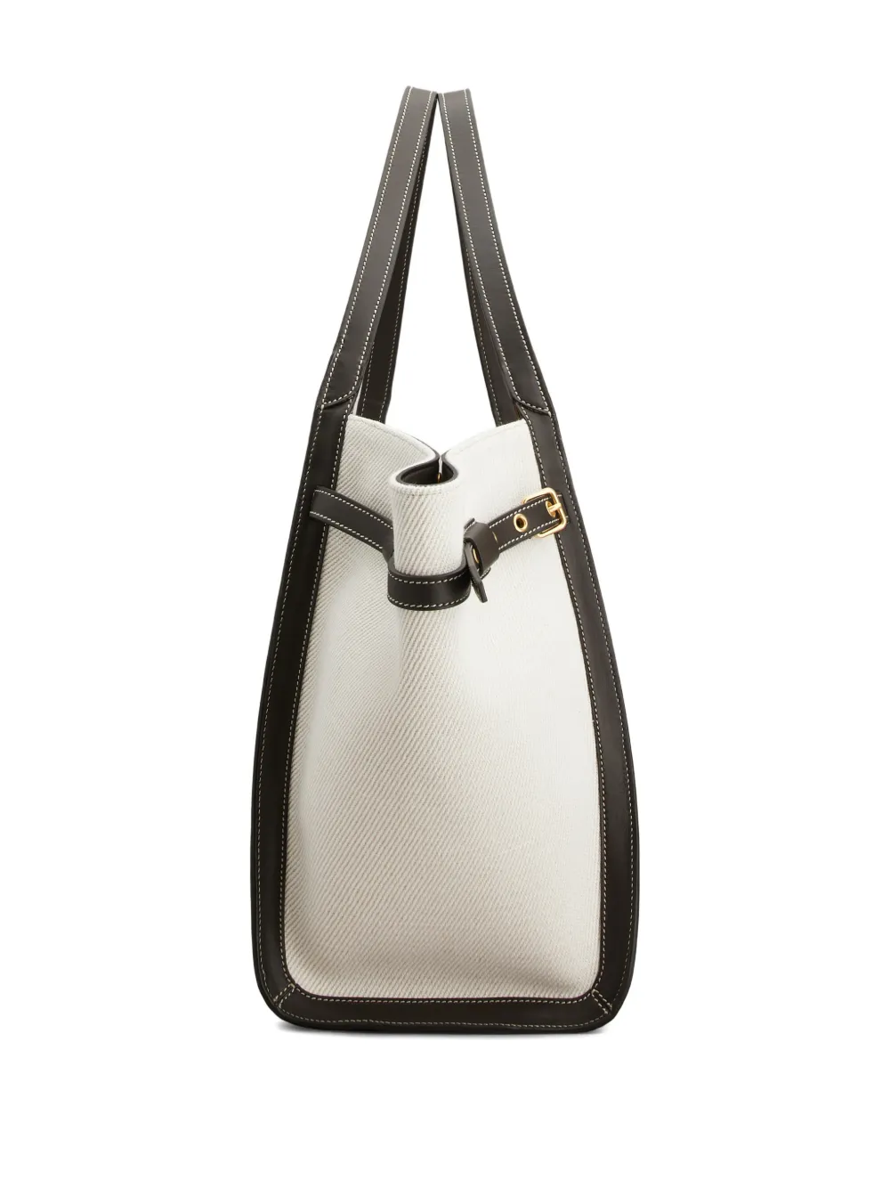 Tod's Medium shopper met gespband Beige