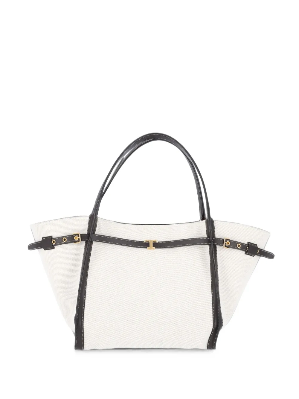 Tod's Borsa tote con fibbia - Toni neutri