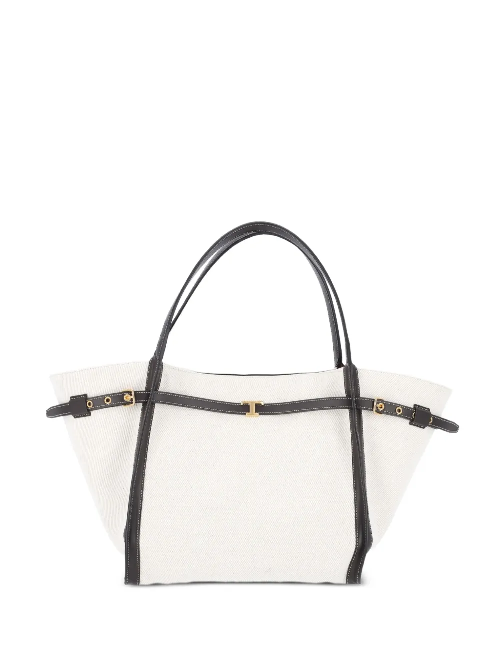 Tod's Medium shopper met gespband Beige