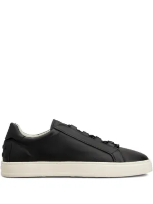 Santoni レースアップ スニーカー | ブラック | FARFETCH JP