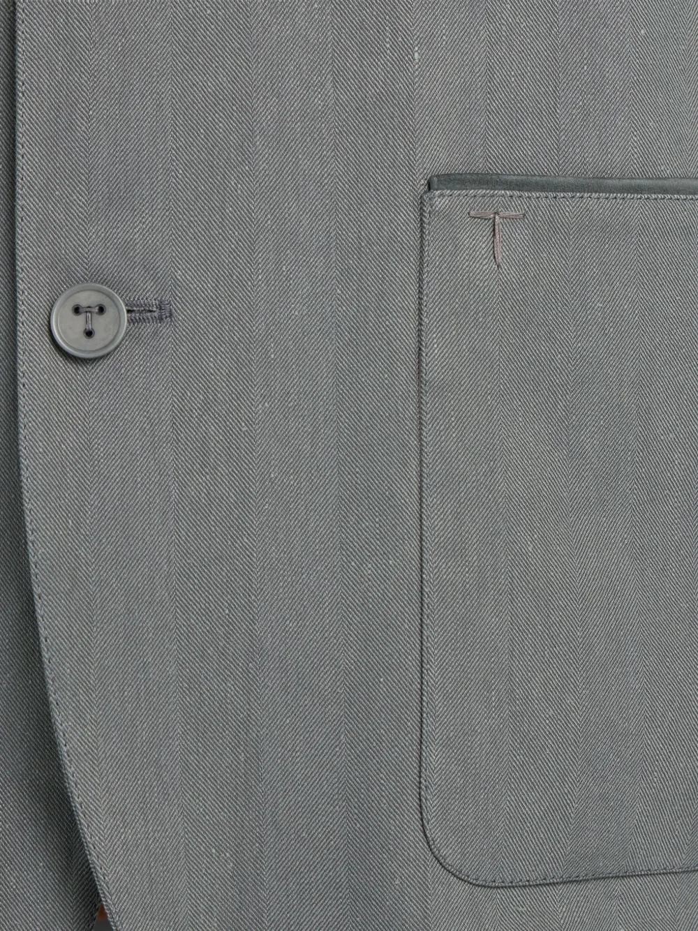 Tod's Castello blazer met zakdetail Grijs
