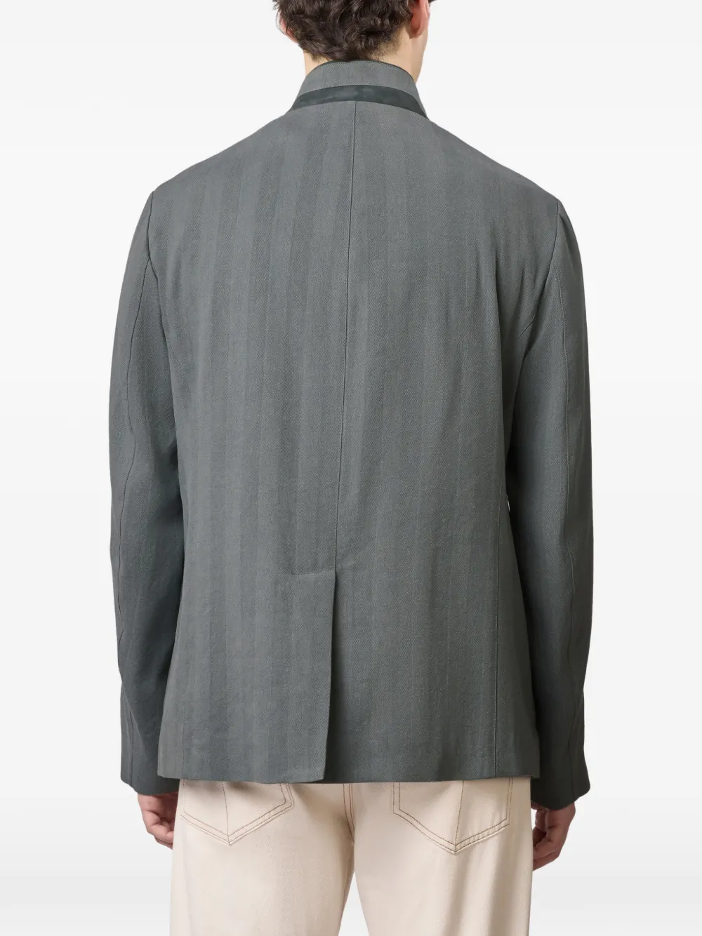 Tod's Castello blazer met zakdetail Grijs