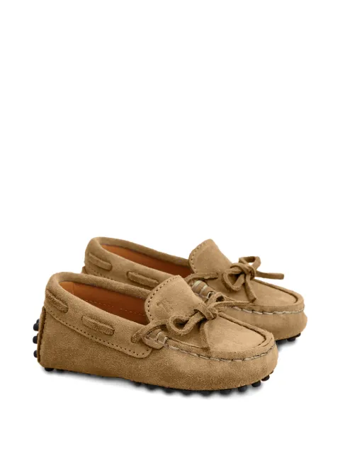 Tod's Kids Gommini bow-detail loafers