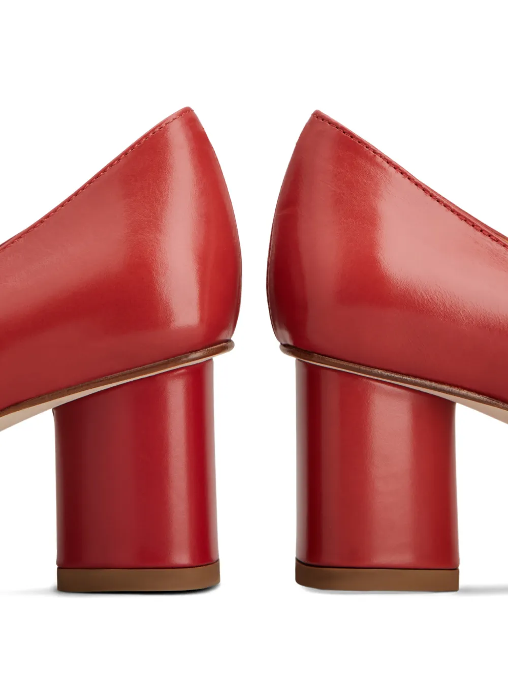 Tod's Pumps met gesp en hak Rood