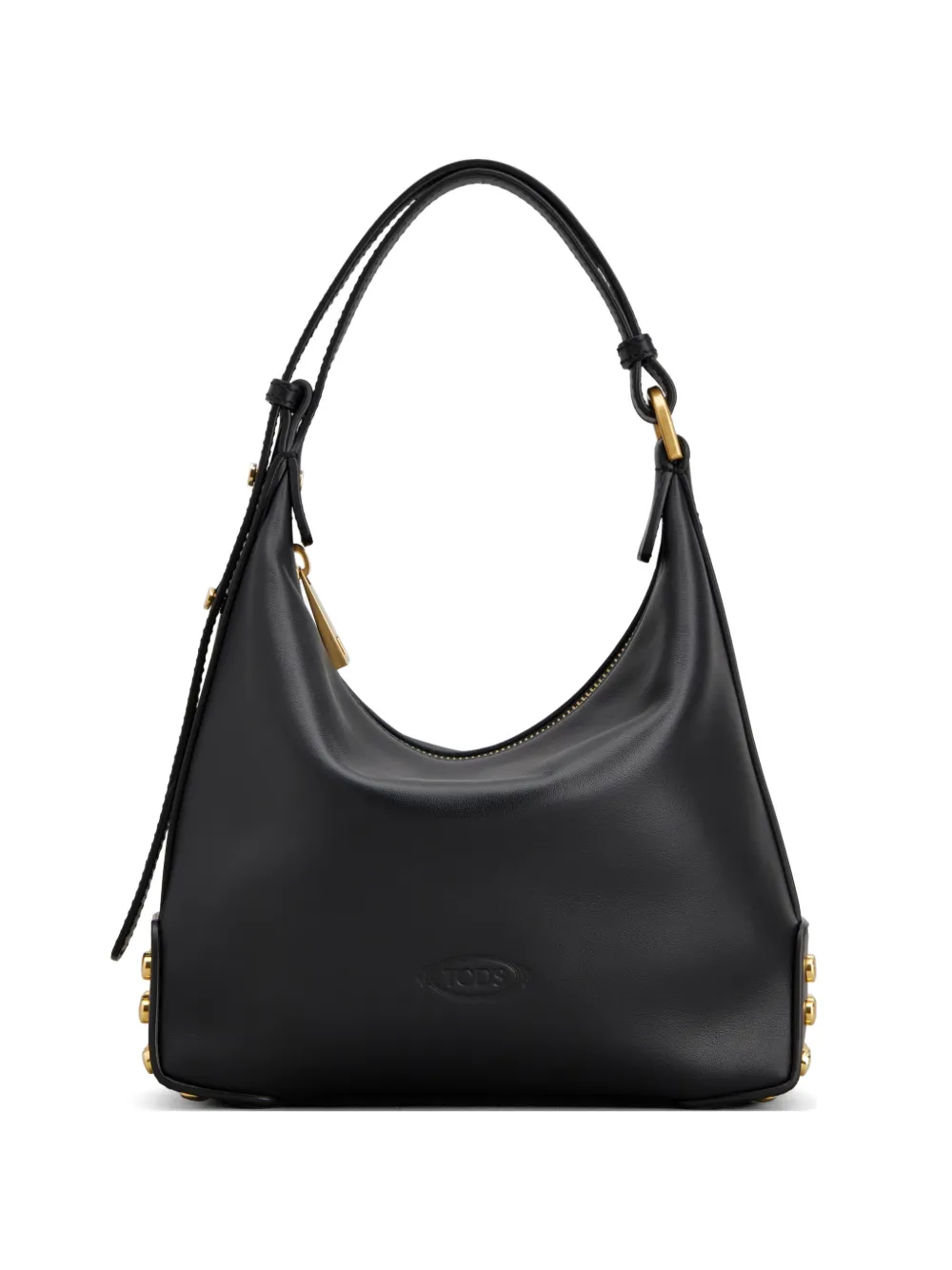 Tod's studded sacca mini shoulder bag - Nero