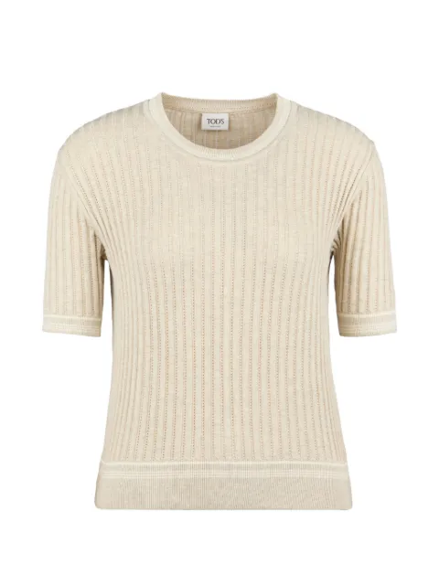 Tod's ribbed-knit top