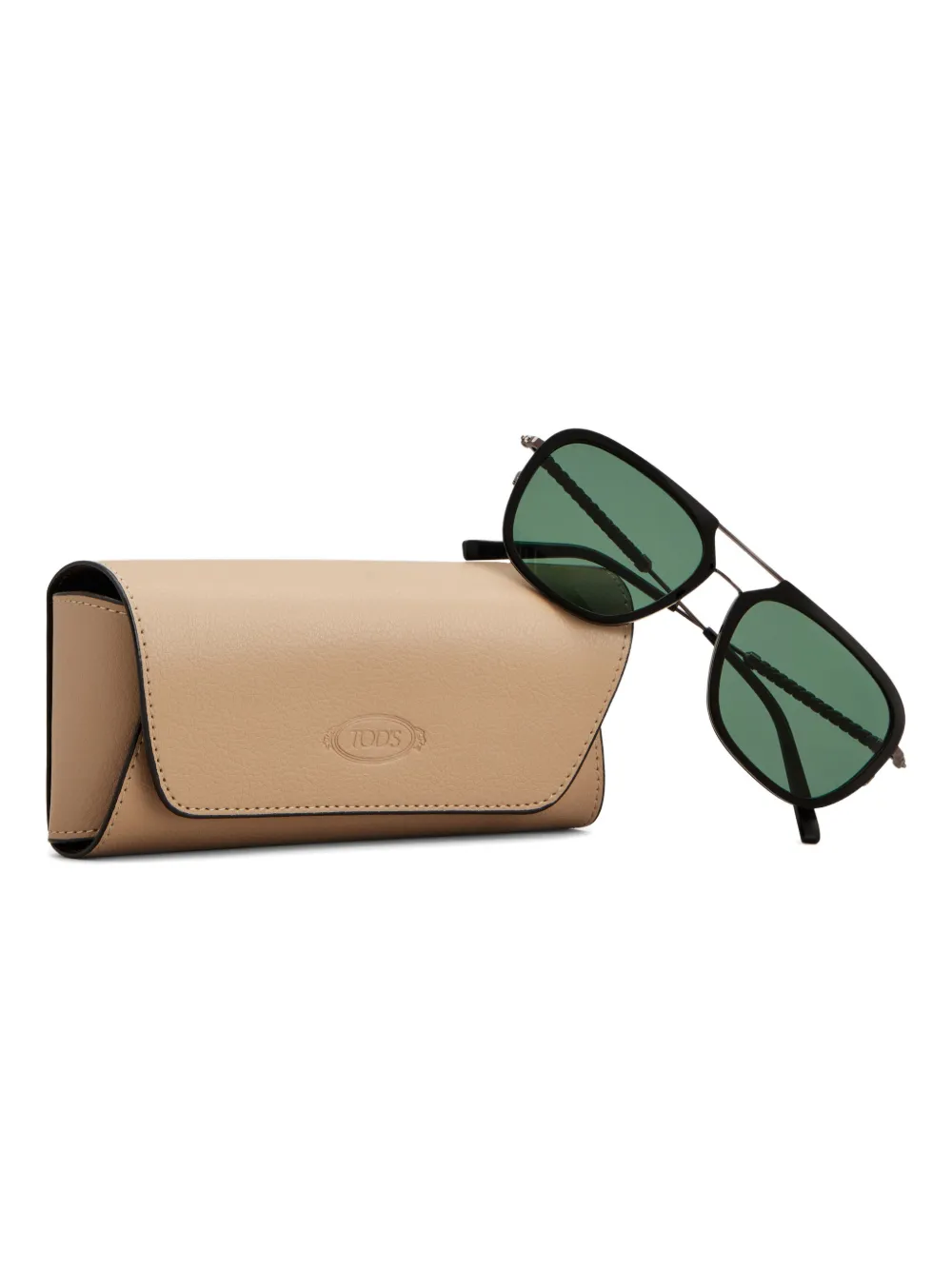 Tod's Zonnebril met piloten montuur Zwart