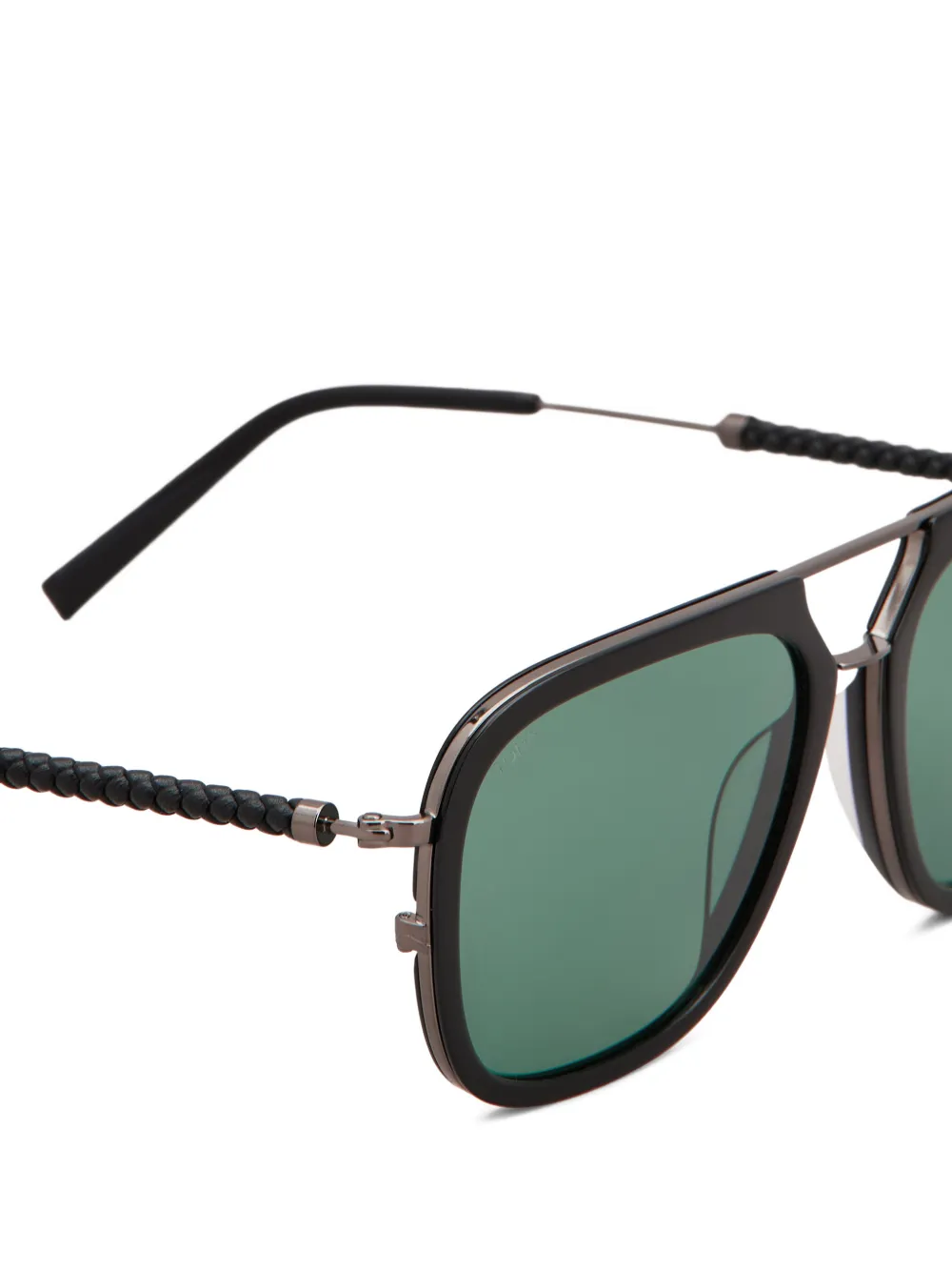 Tod's Zonnebril met piloten montuur Zwart