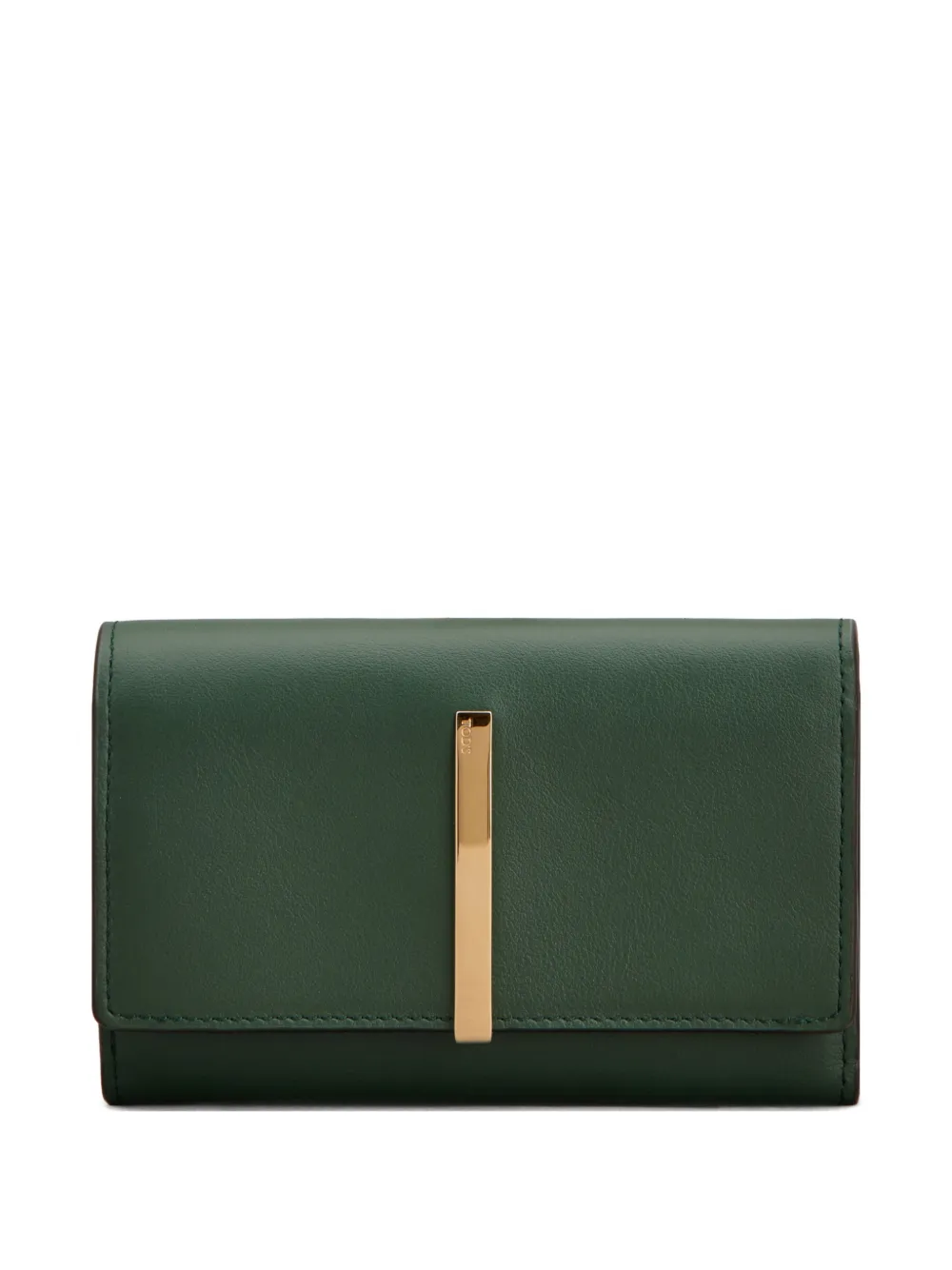 Tod's bar tri-fold wallet - Verde