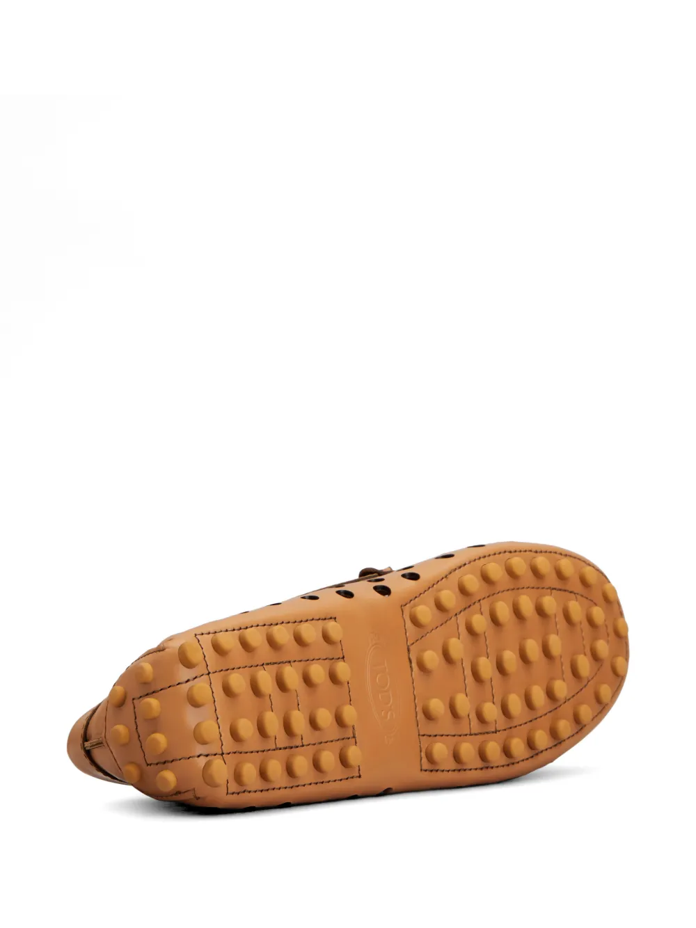 Tod's Gommino perforated loafers Bruin