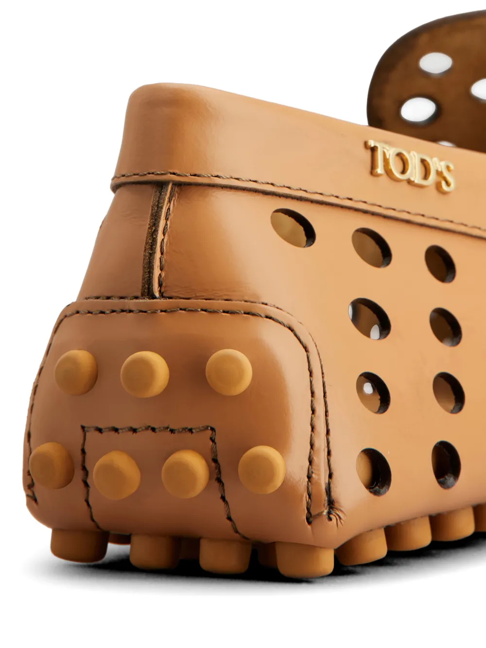 Tod's Gommino perforated loafers Bruin
