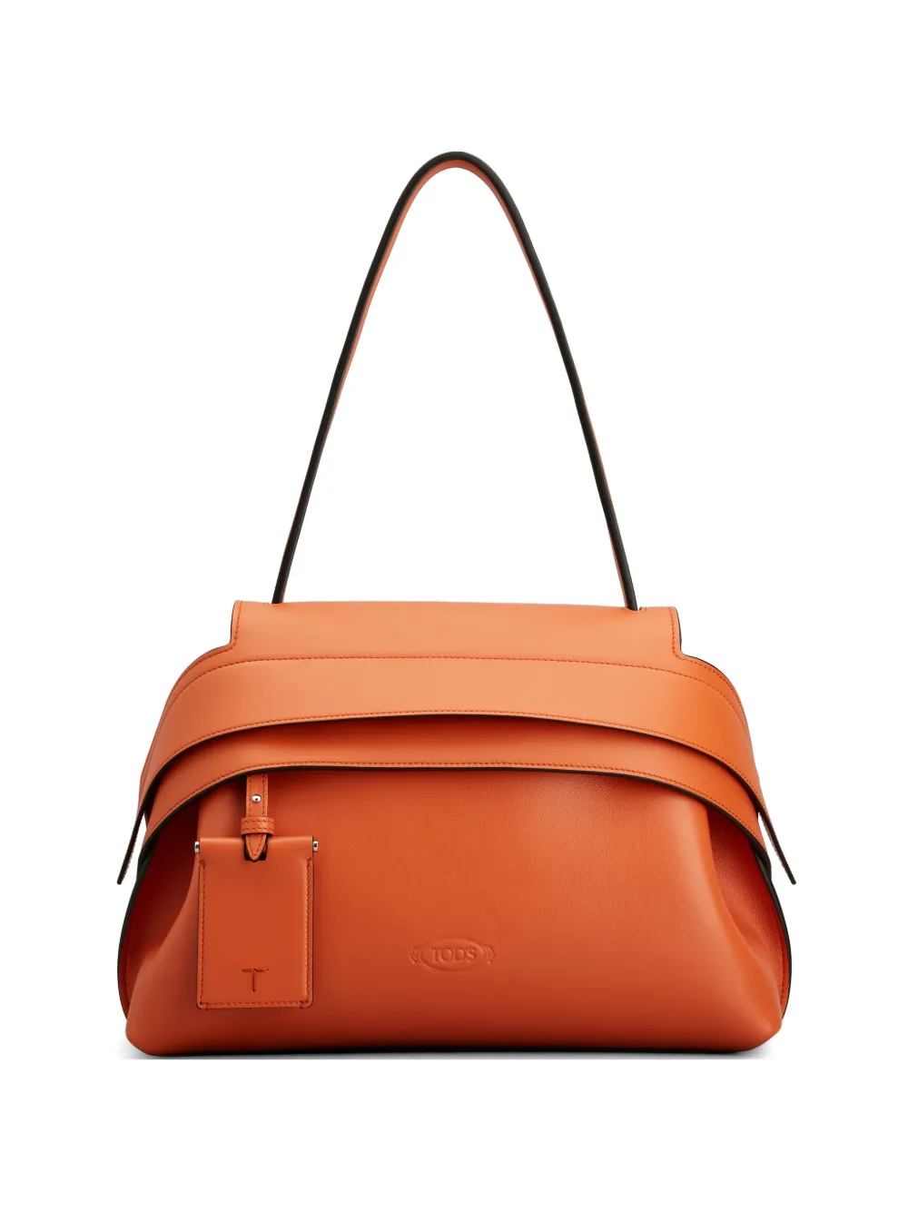 Tod's Wave Bag panelled shoulder bag - Orange