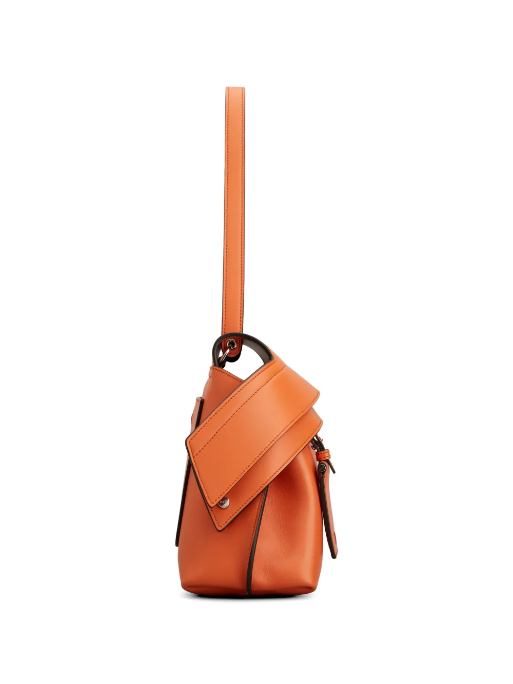 Tod's Wave Bag schoudertas met vlakken Oranje
