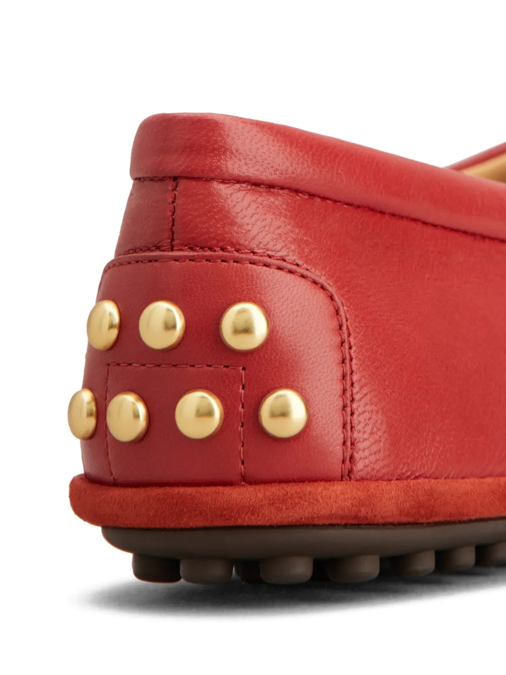 Tod's Ballerina's met studs Rood
