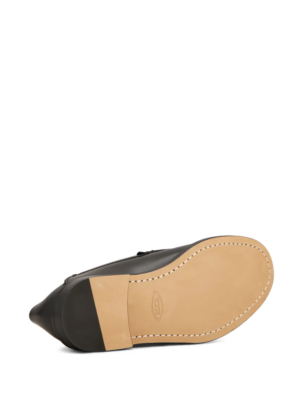 Tod's Loafers met logoprint Zwart