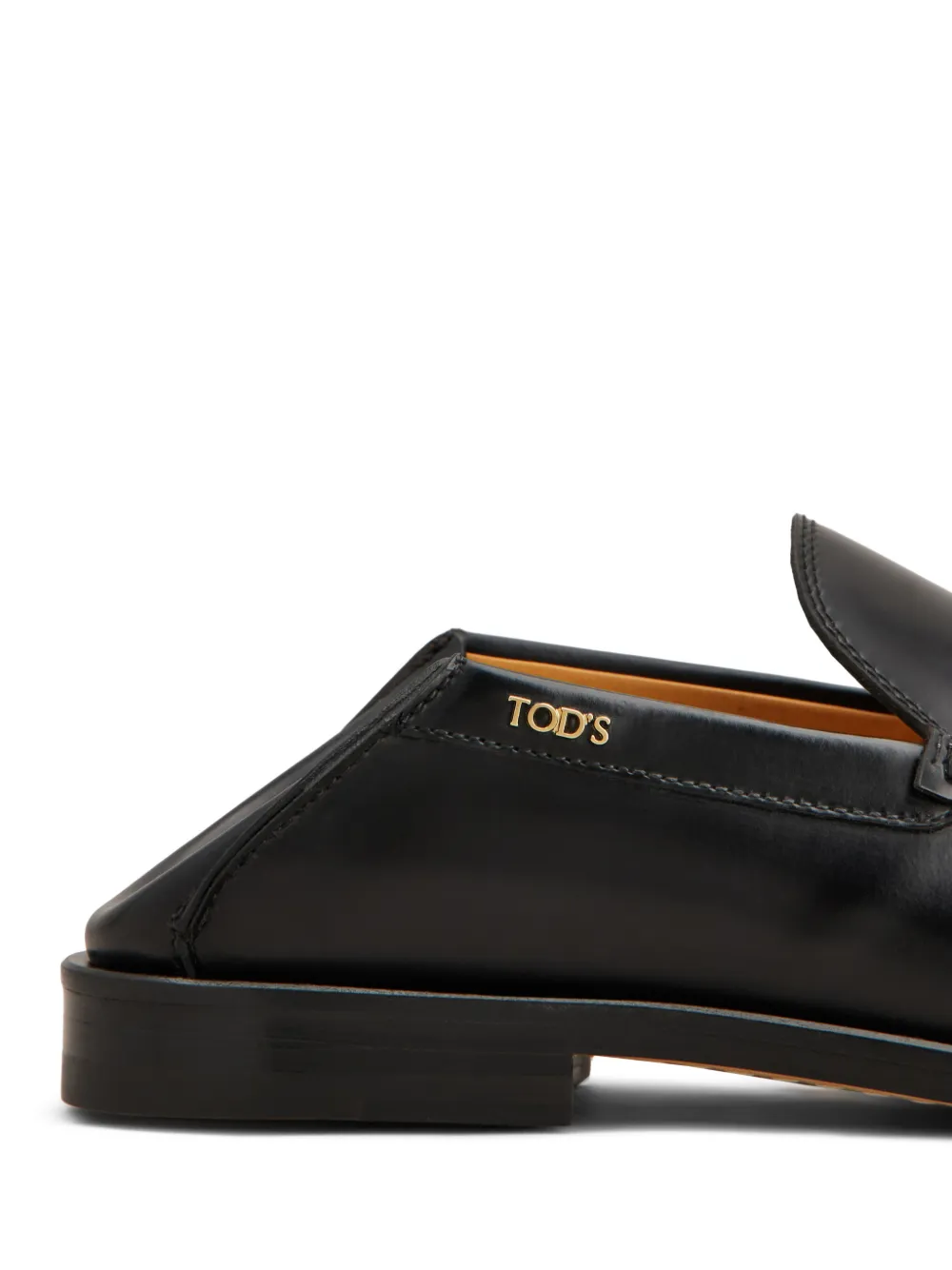 Tod's Loafers met logoprint Zwart