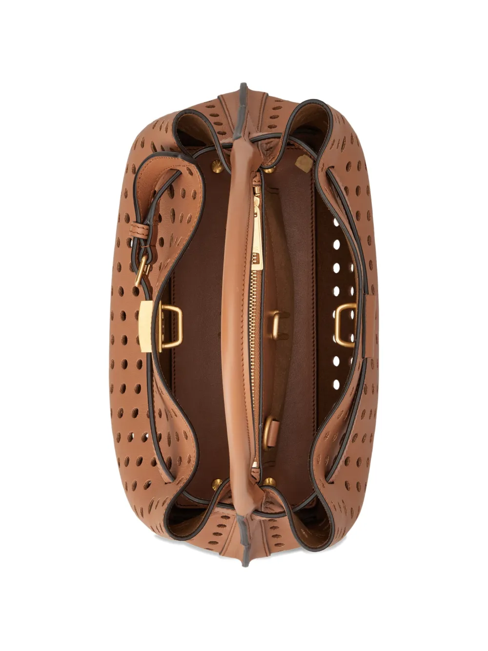 Tod's Shopper met uitgesneden handvat Bruin