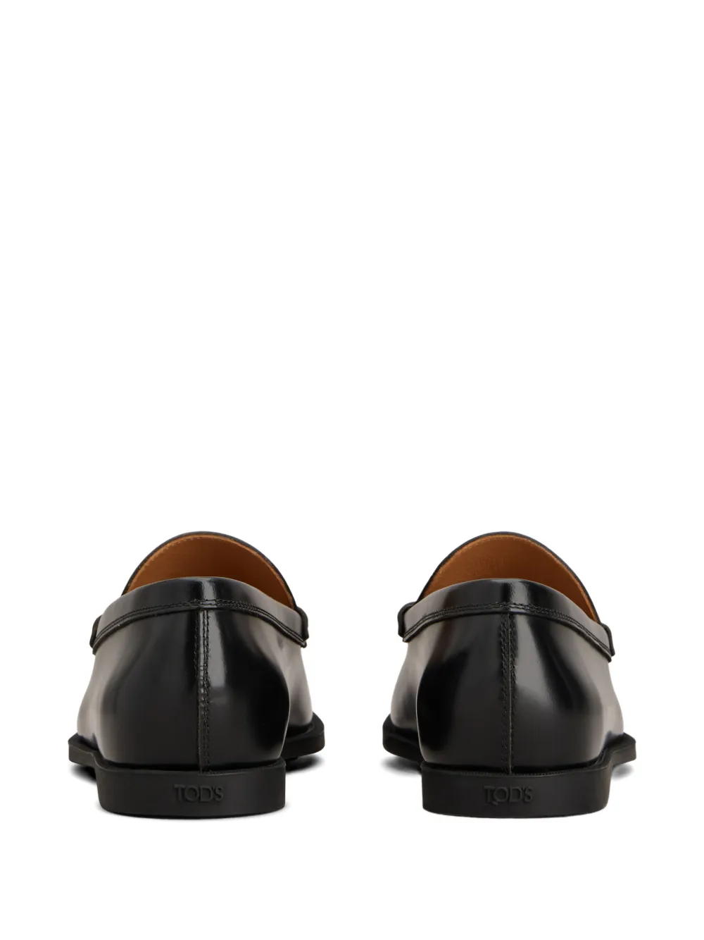 Tod's Loafers met goudkleurige hardware Zwart