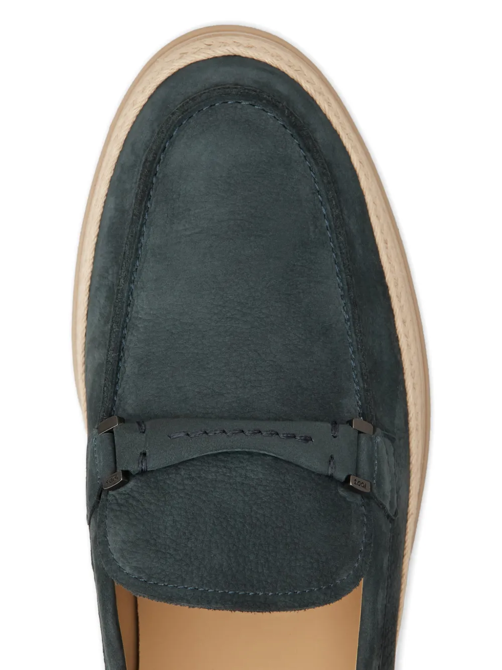 Tod's Suède loafers Groen