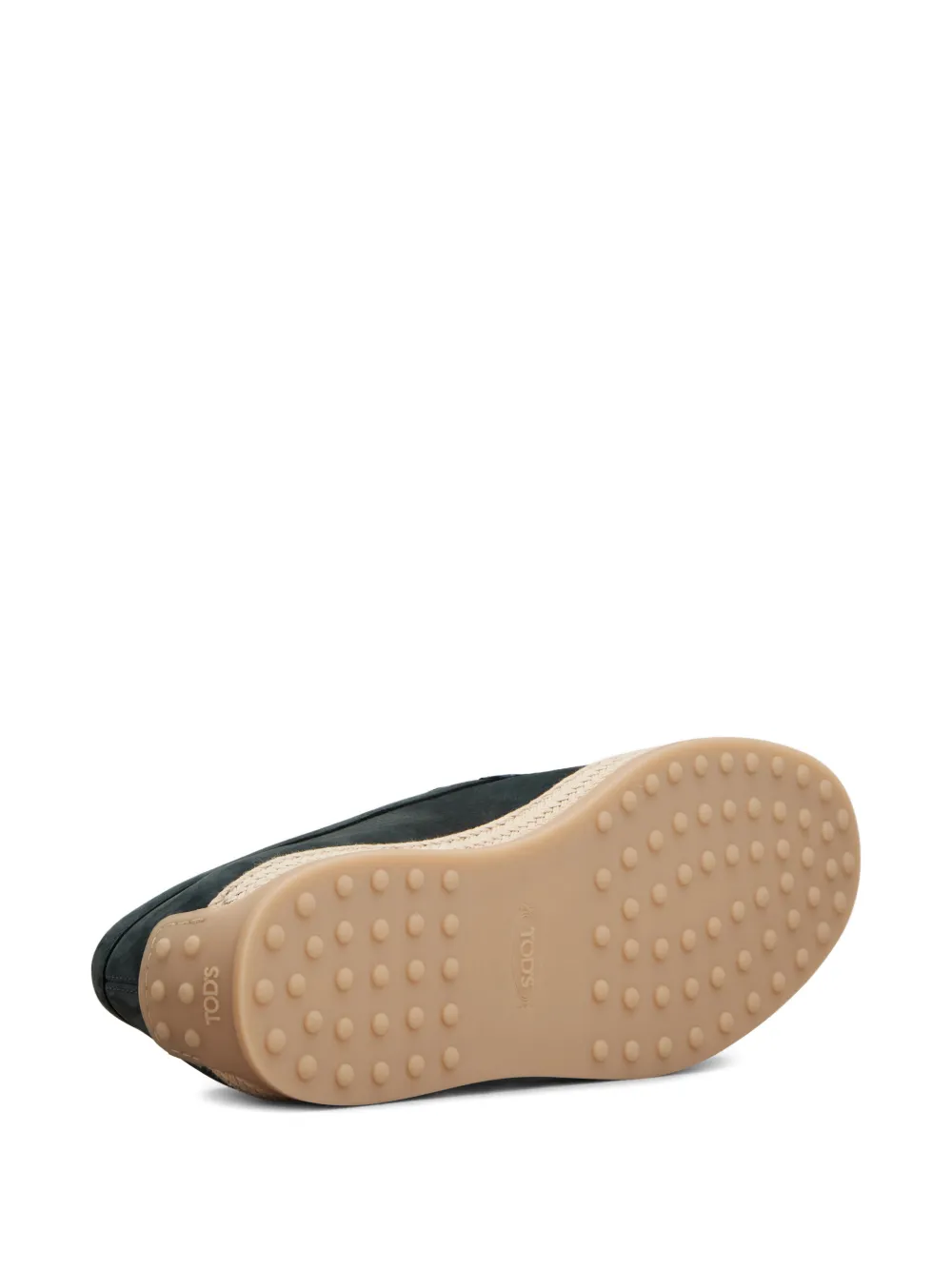 Tod's Suède loafers Groen