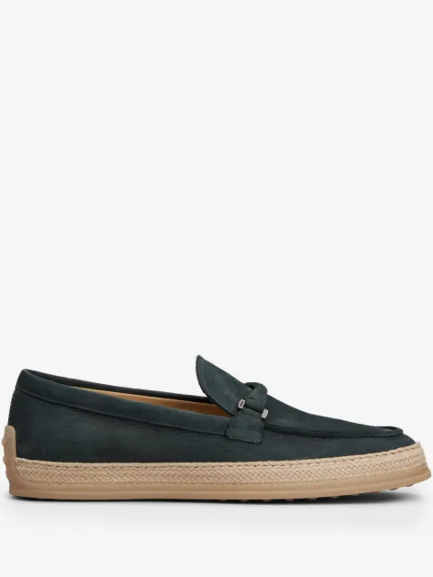 Tod's suede loafers