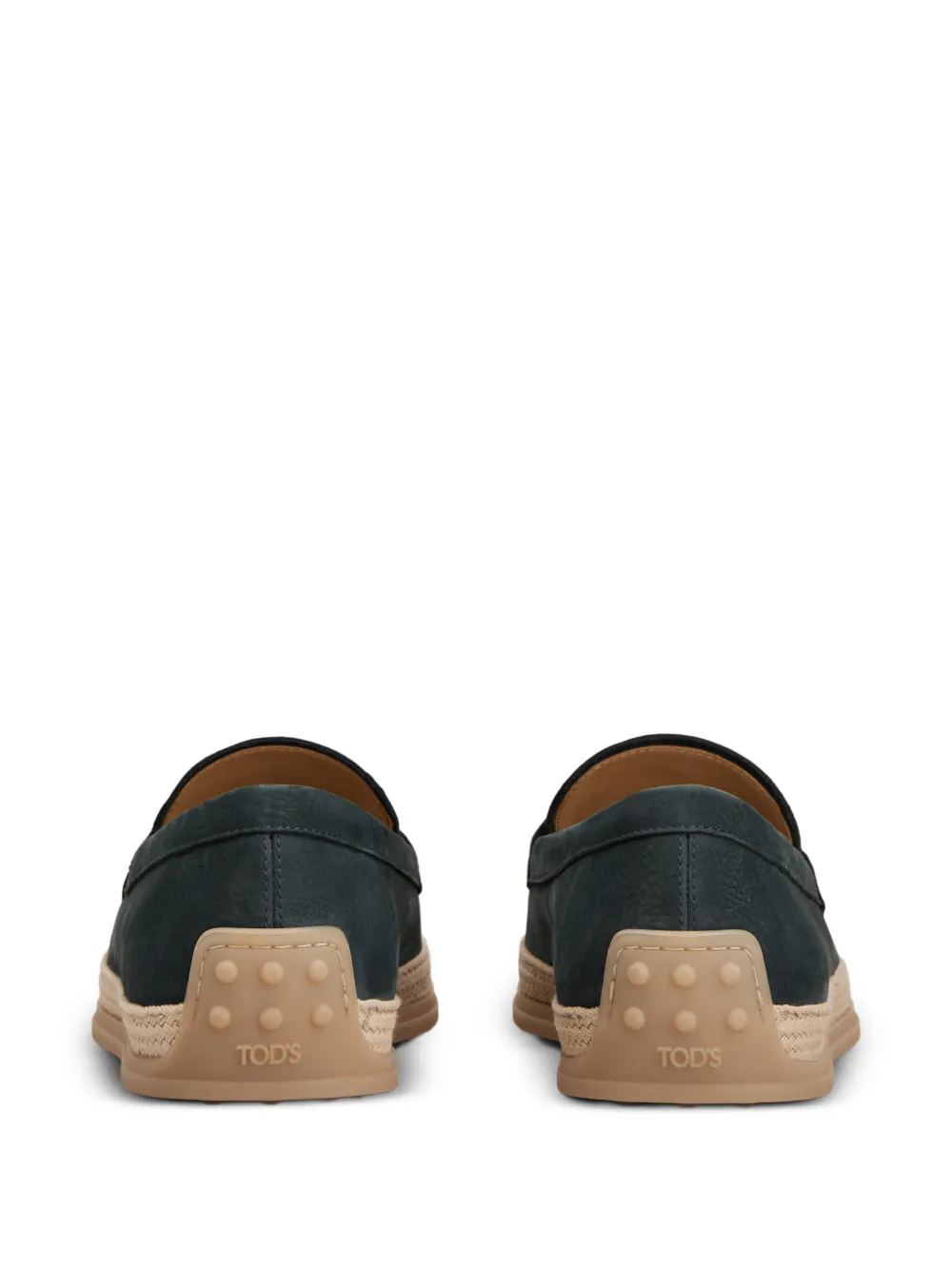 Tod's Suède loafers Groen