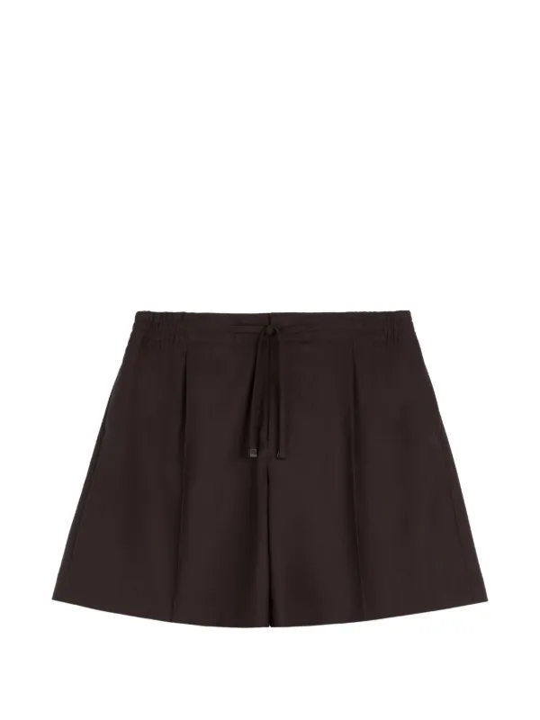 Tod's Drawstring-fastening Tailored Shorts in Brown