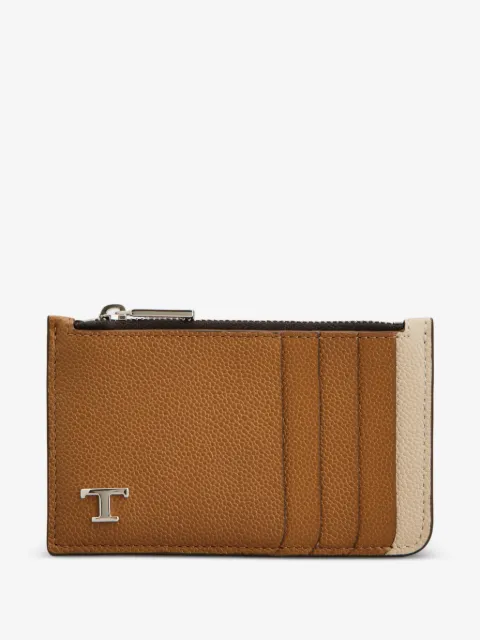 Tod's Porta-cartões com placa de logo