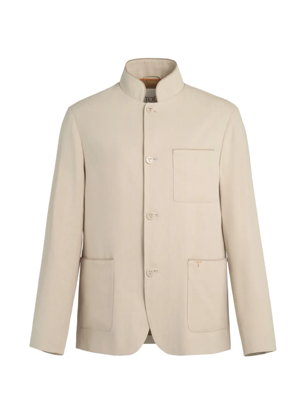 Tod's Castello chest-pocket jacket - Neutrals