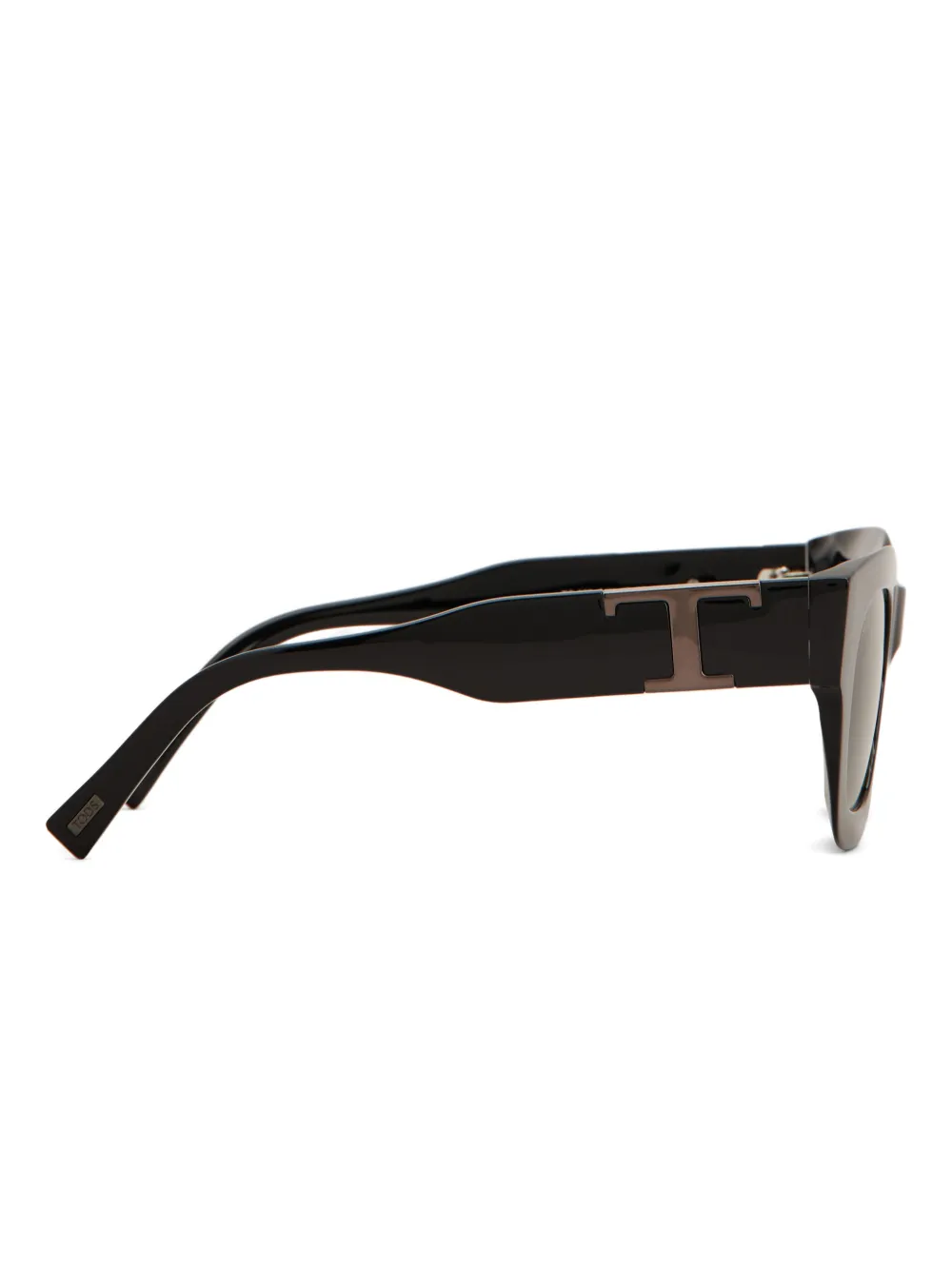  Tod's Geometric Logo Sunglasses - Black 