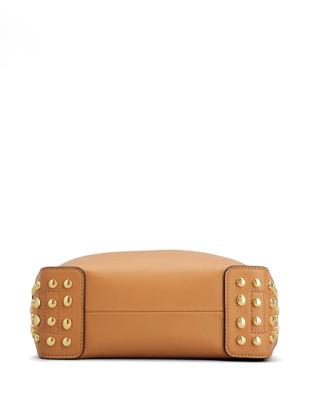 Tod's Mini-schoudertas met studs Beige