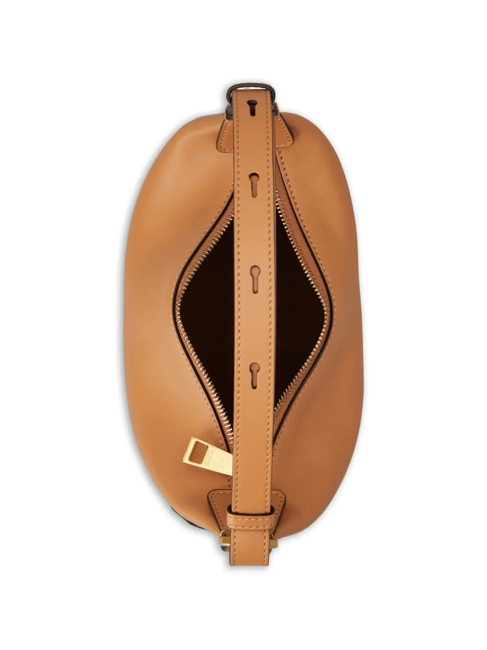 Tod's Mini-schoudertas met studs Beige